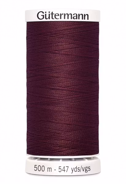 Gutermann col.369 burgunder -500m