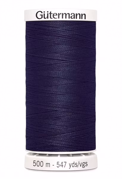 Gutermann col.339 mørkmarine -500m