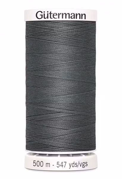 Gutermann col. 701 mørkgrå -500m