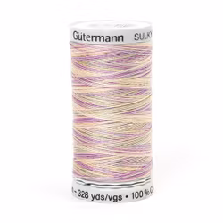 4103  Sulky Gûtermann Cotton 30, 300m,  rosa/lillapastell flerfarget flerfarget  bomullstråd