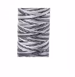 Aurifil - 4652/12 Licorice Twist - flerfarget