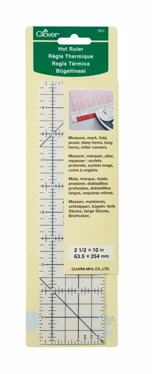 Hot Ruler- 2 1/2 x 10 inch