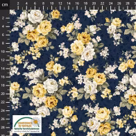 Sofie Rose-Blå med gule roser