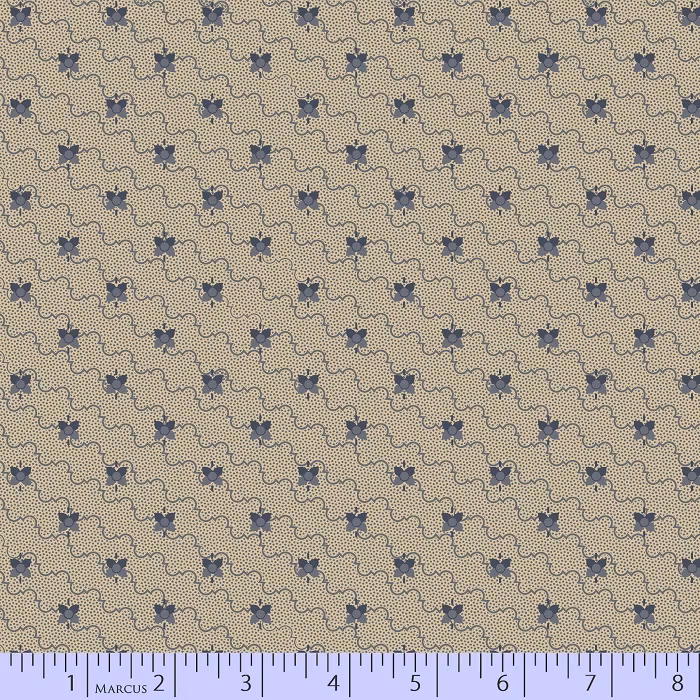 Bess Garden Flower- Blå blomster