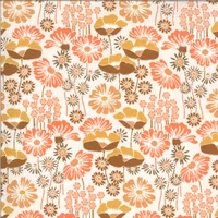 Cider-brune og oransje blomster