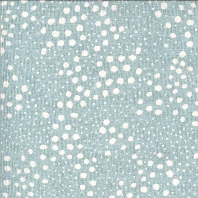 Cider-lys blå med prikker