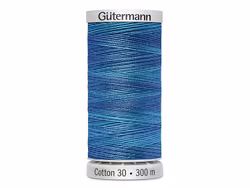 4083 Sulky Gûtermann Cotton 30, 300m, blå flerfarget
