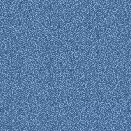 Denim Blue Crescent Swirl-blå