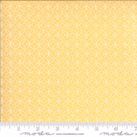 Spring Brook Sunny-gul med hvitt mønster