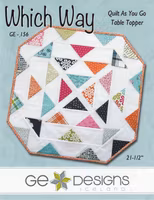 Which Way Quilt As You Go Table Topper