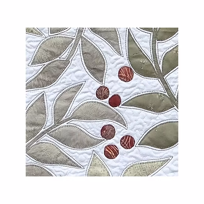 Rødhake x 6- veggbilde