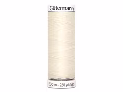 Gütermann 01 - kremhvit 200m