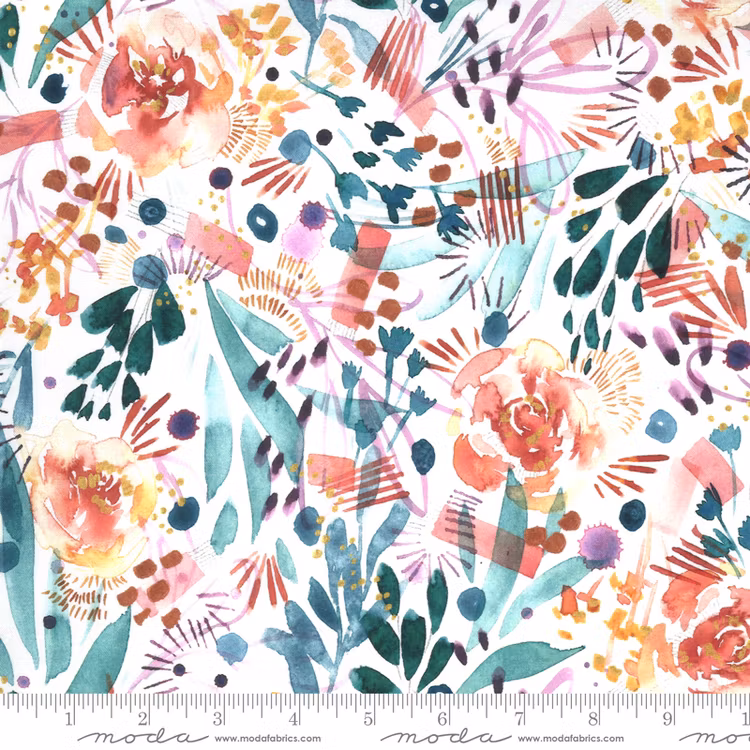 Sunshine Soul Cool Breeze- hvit med blomster