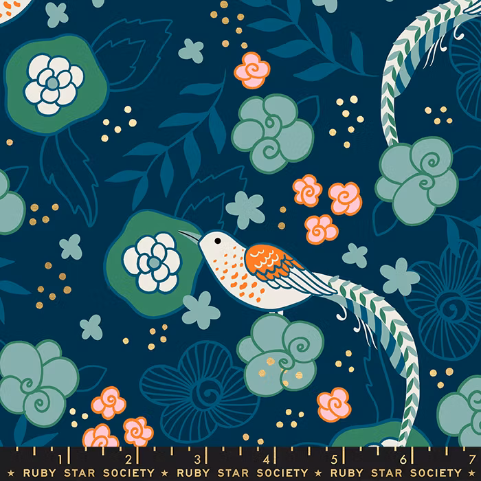 Purl Pheasant Dark Teal