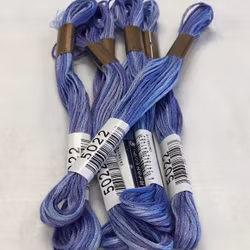 Farge 5022-Cosmo Seasons Variegated Embroidery Floss