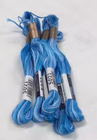Farge 5021-Cosmo Seasons Variegated Embroidery Floss farge