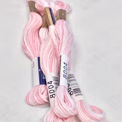 Farge 8004- Cosmo Seasons Variegated Embroidery Floss Pinks
