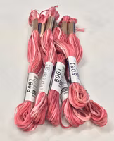 Farge 8061-Cosmo Seasons Variegated Embroidery Floss Roses