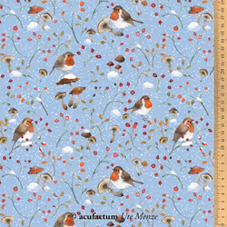 Acufactum-Rødstrupe i snøen