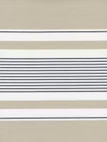 Toweling-Lakeside-Beige med hvite og grå striper