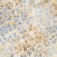 Morning Mist-Leaves Tan Batik