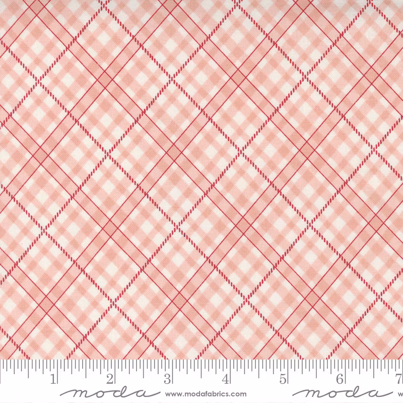 Belle Isle Pink-rosa rutet