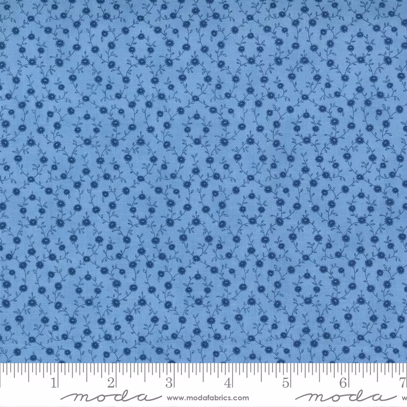 Belle Isle Sky-blå småblomstret