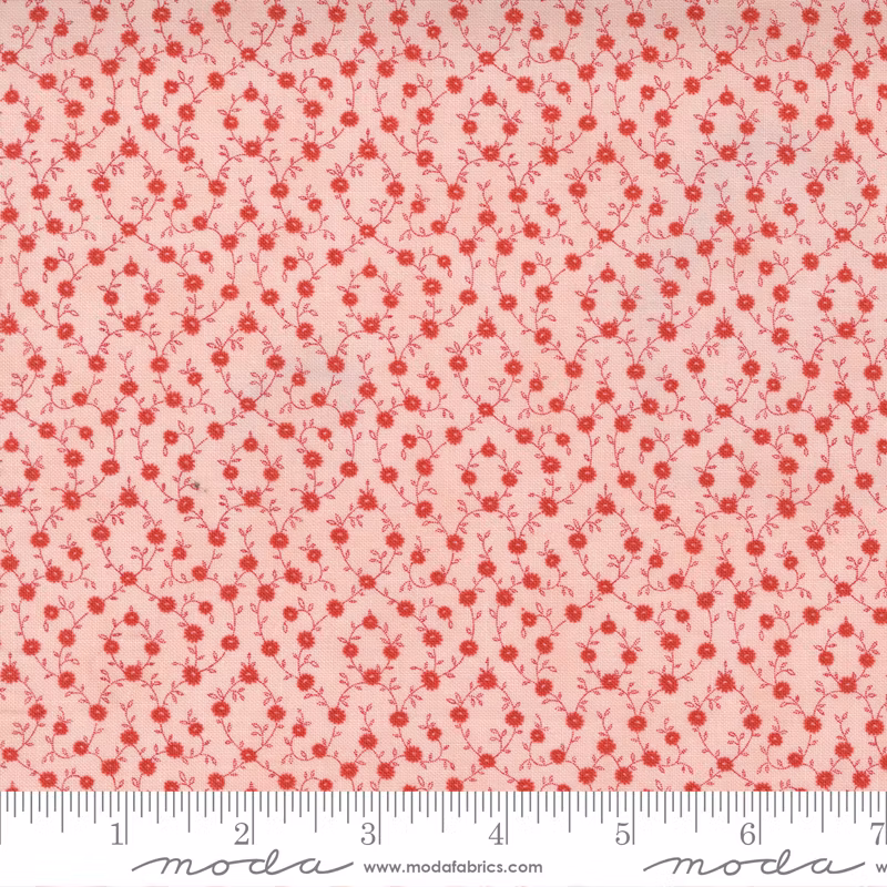 Belle Isle Pink-rosa småblomstret