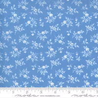 Crystal Lane French Blue små blomstret