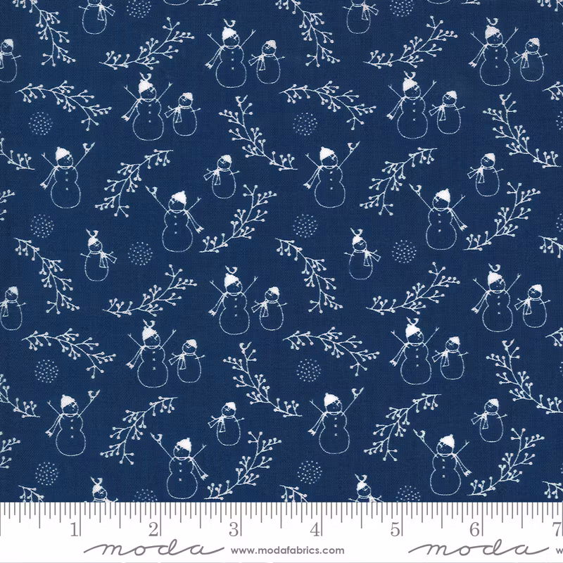 Crystal Lane Winter Blue snømen