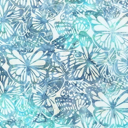 Artisan Batiks: Watercolor Blossoms-butterfly Spa