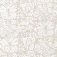 Artisan Batiks: Watercolor Blossoms-Butterfly Ivory