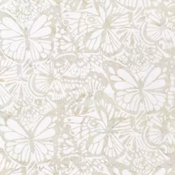 Artisan Batiks: Watercolor Blossoms-Butterfly Ivory