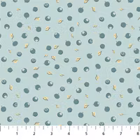 Festive Fauna-blå med blå bær