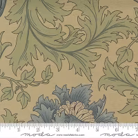 Best of Morris-store blå blomst