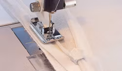 HV Trykkfot for usynlig glidelås