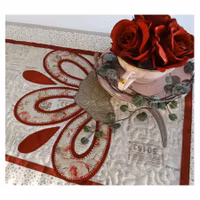 Gammaldags  blomma fantasi