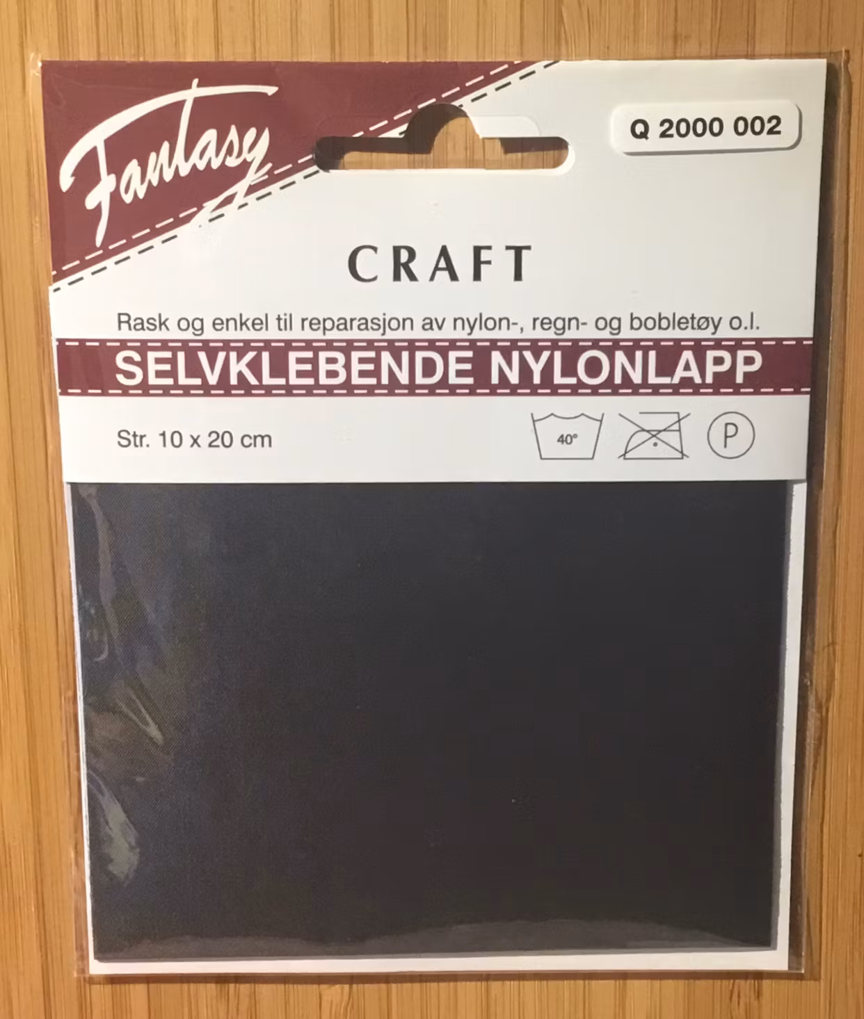 Selvklebende Nylonlapp
