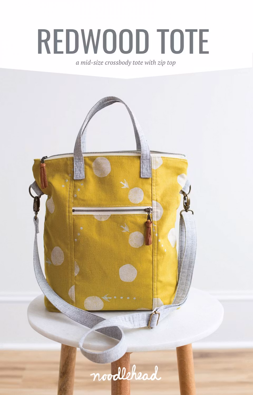 Noodlehead-Redwood Tote-cross over veske