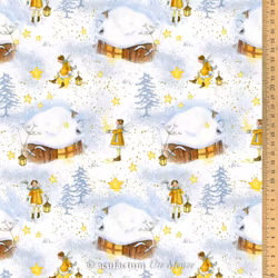 Acufactum- Vinterhus med barn og lykt