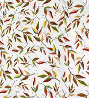 Songbook- hvit med fargede blader