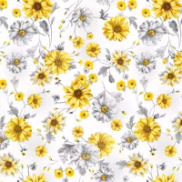 QUEEN BEE-Grey Tossed Queen Bee Sunflowers