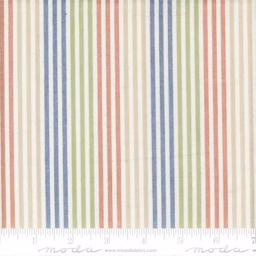 Vista Woven- blå/lrød/grønn striper