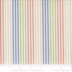Vista Woven- blå/lrød/grønn striper