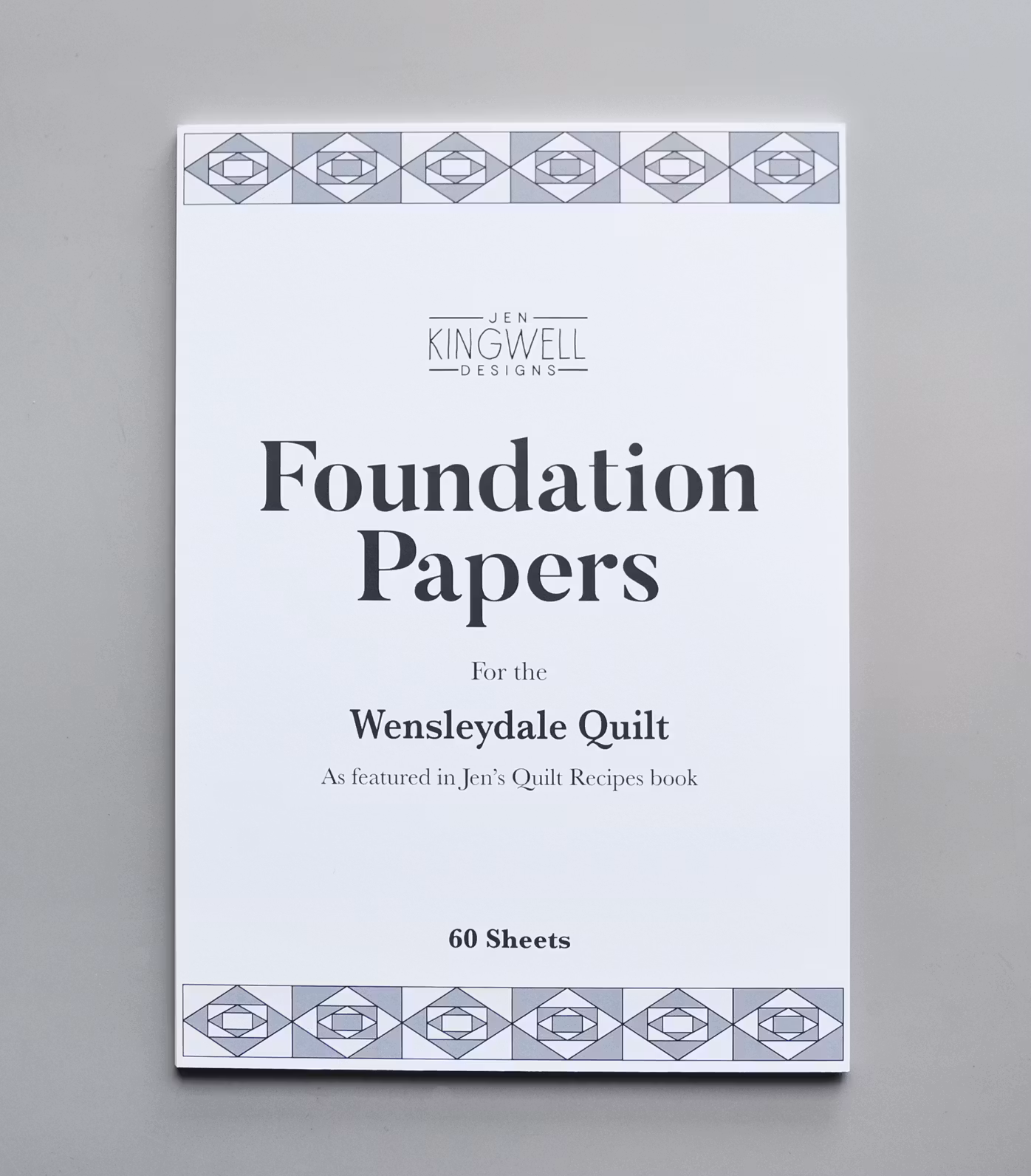 Jen Kingwell- Foundation Papers for the Wensleydale Quilt