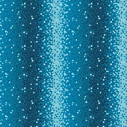 Zooming Chickens-Turkis ombre prikket