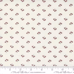 I belive in Angels- krem med røde små blomster