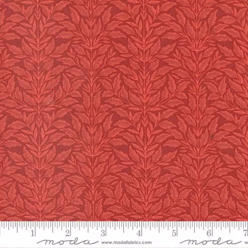 Flower Press Crimson- Rød med blader