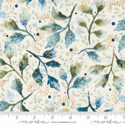 Desert Oasis Cloud River-hvit med blå bader