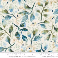 Desert Oasis Cloud River-hvit med blå bader